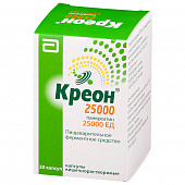 Креон 25000 капс кишечнор 25000ЕД №50