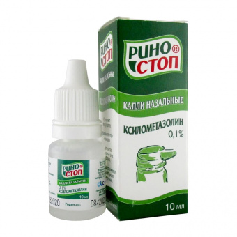 Риностоп капли наз 0,1% 20мл №1 фл-кап