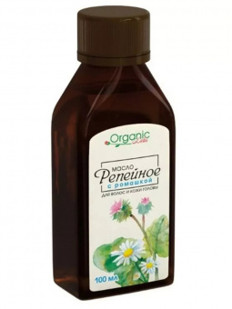 Органик Лабс масло репейное  д/волос Ромашка 100мл