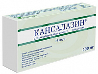 Кансалазин супп рект 500мг №10