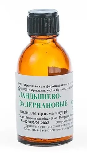 Ландышево-валериановые капли д/пр внутрь 25мл