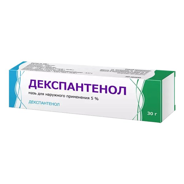 Декспантенол мазь д/наруж прим 5% 30г
