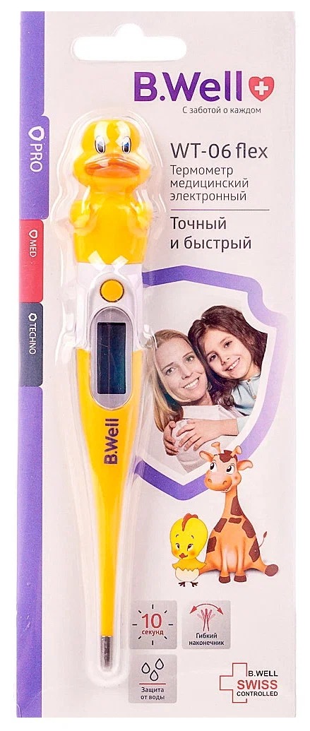 БиВелл термометр электр WT-06 Утенок