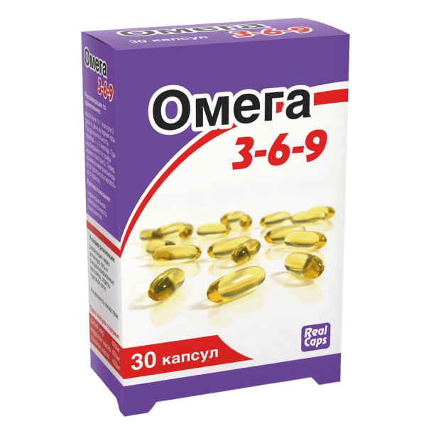 Омега 3-6-9 1600мг капс.№30