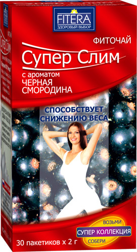 Супер слим чай ф/п 2г Смородина №30