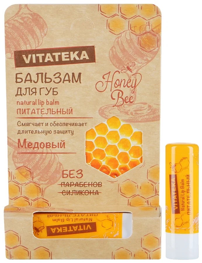 Витатека бальзам д/губ Медовый 4,5г