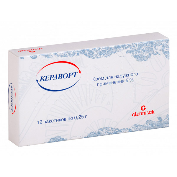 Кераворт крем 5% 0,25г №12