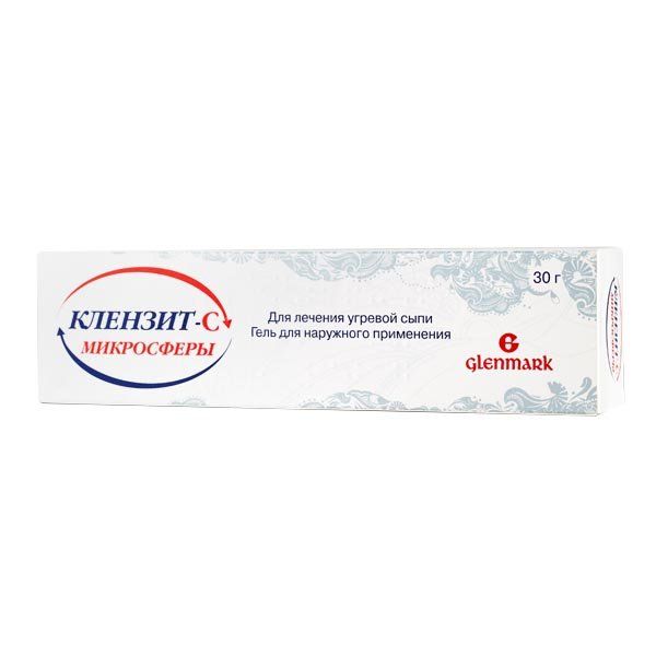 Клензит-С микросферы гель д/наруж прим 30г