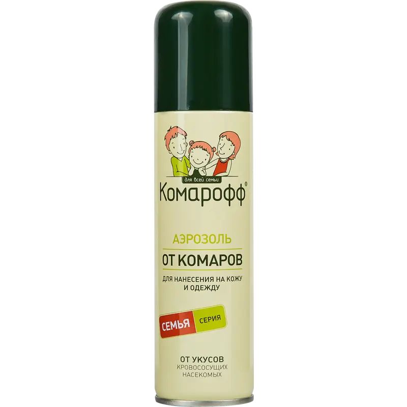 Комарофф аэрозоль от комаров 150мл
