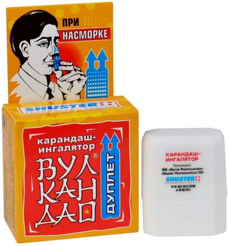 Вулкан-Дао карандаш-ингалятор Дуплет масляный 5г