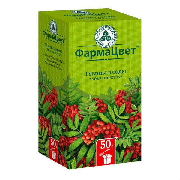 Рябина плоды 50г