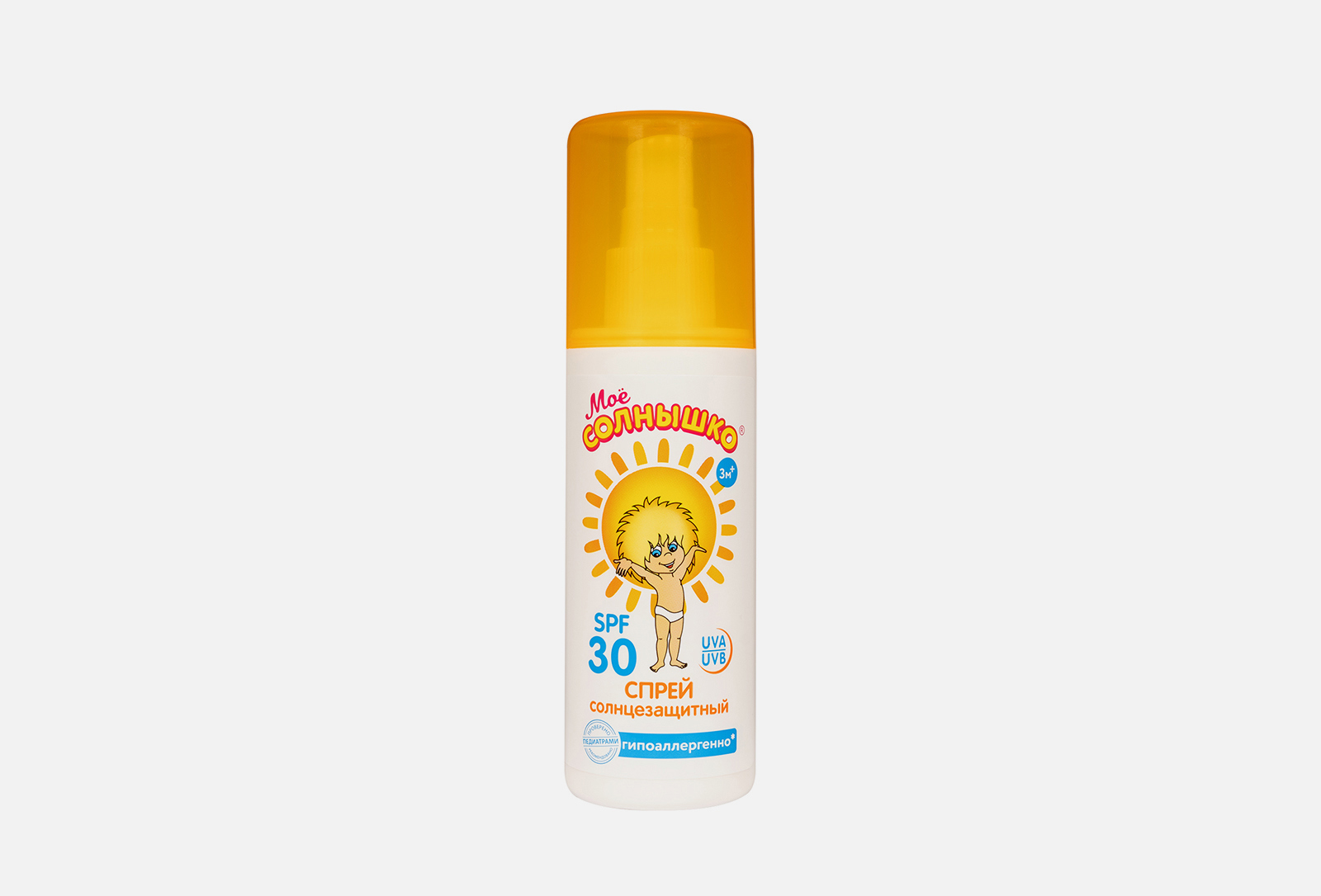 Мое Солнышко спрей солнцезащит. SPF30 100мл