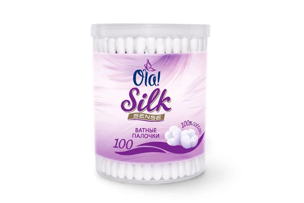 Ватные палочки OLA! Silk Sense №100