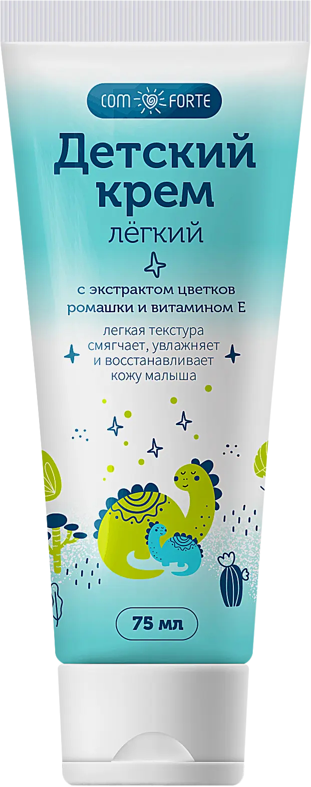Комфорте крем детский легкий с вит. Е 75мл
