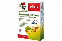 Доппельгерц Актив Фолиевая к-та+Вит В тбл №30