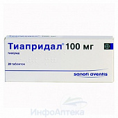 Тиапридал тбл 100мг №20