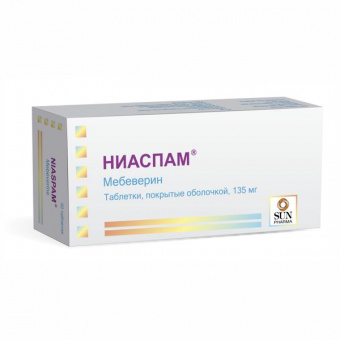 Ниаспам тбл п/о 135мг №30