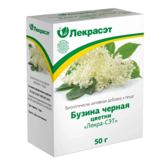 Бузина цветы 50г