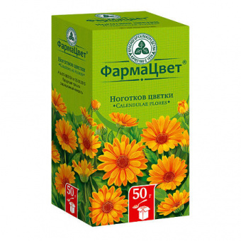 Ноготки (календула) цветы 50г