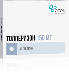 Толперизон тбл п/п/о 150мг №30