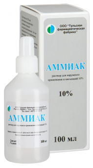 Аммиак р-р 10% п/э 100мл