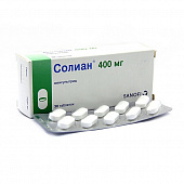 Солиан тбл п/п/о 400мг №30