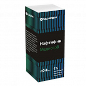Нафтифин Медисорб р-р д/наруж прим 1% 20мл фл