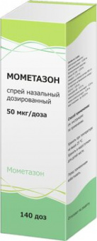 Мометазон спрей наз дозир 50мкг/доза 140доз фл