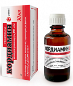 Кордиамин капли д/пр внутрь 250мг/мл 30мл фл