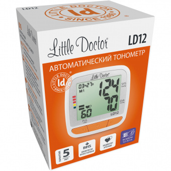 Литтл Доктор тонометр авт LD-12 на запястье