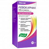 Левокарнил р-р д/пр внутрь 100мл