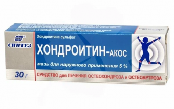 Хондроитин-Акос мазь д/наруж прим 5% 30г