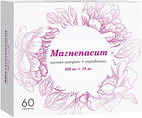 Магнепасит тбл п/п/о 100мг+10мг №60