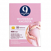 9 месяцев Фолиевая к-та тбл п/п/о 400мкг №30