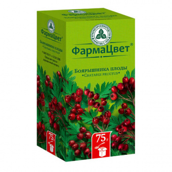 Боярышник плоды 75г