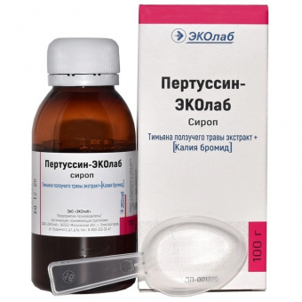 Пертуссин-ЭКОлаб сироп 100г