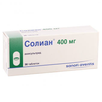 Солиан тбл 400мг №30