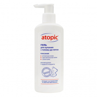 Атопик гель д/купания с головы до пяток 250мл