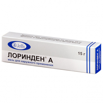 Лоринден А мазь д/наруж прим 15г