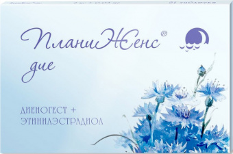 ПланиЖенс дие тбл п/п/о 2мг+0,03мг №21