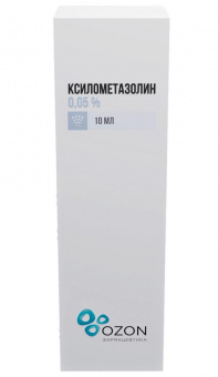 Ксилометазолин спрей наз 0,05% 10мл фл