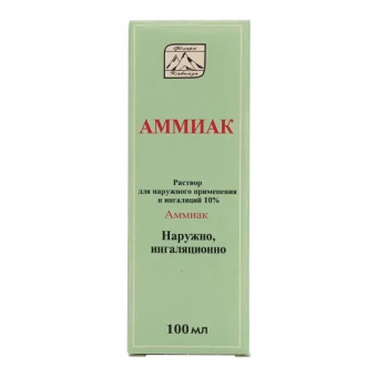 Аммиак р-р 10% 100мл